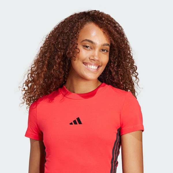 ADIDAS SPORTSWEAR ADIDAS SPORTSWEAR Sporttop ' Essentials' In Rot