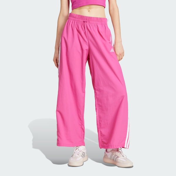 ADIDAS SPORTSWEAR ADIDAS SPORTSWEAR Wide Leg Sporthose 'Essentials' In Pink