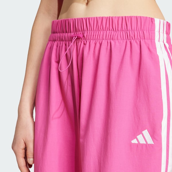 ADIDAS SPORTSWEAR ADIDAS SPORTSWEAR Wide Leg Sporthose 'Essentials' In Pink