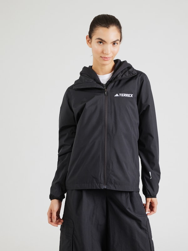 ADIDAS TERREX ADIDAS TERREX Outdoorjacke 'ESS' In Schwarz