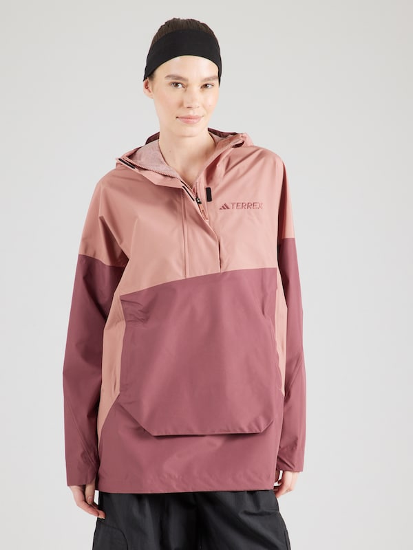 ADIDAS TERREX ADIDAS TERREX Outdoorjacke 'Xploric' In Altrosa Dunkelpink