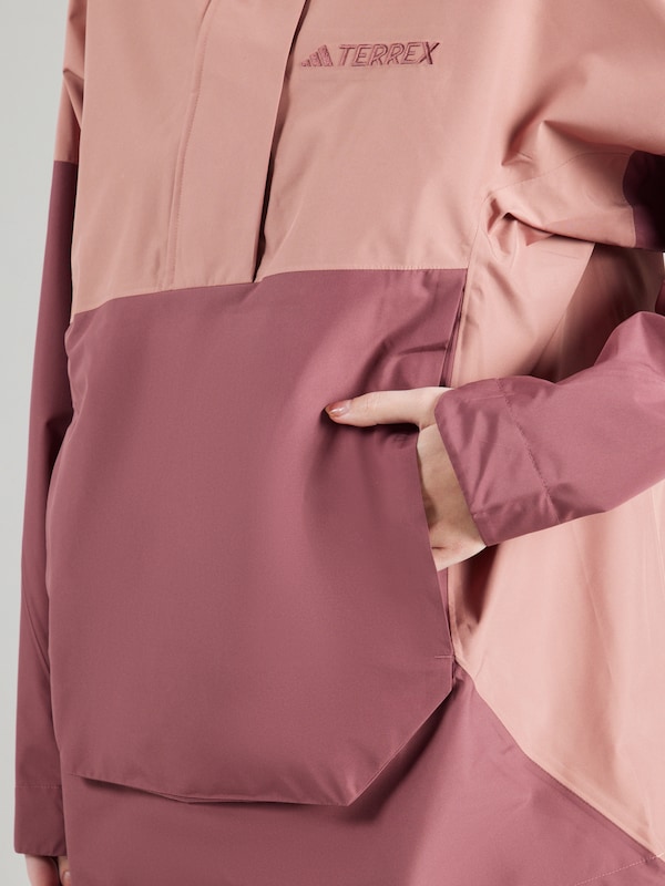 ADIDAS TERREX ADIDAS TERREX Outdoorjacke 'Xploric' In Altrosa Dunkelpink