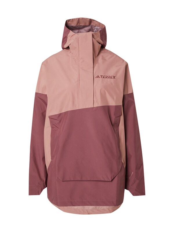 ADIDAS TERREX ADIDAS TERREX Outdoorjacke 'Xploric' in Altrosa Dunkelpink