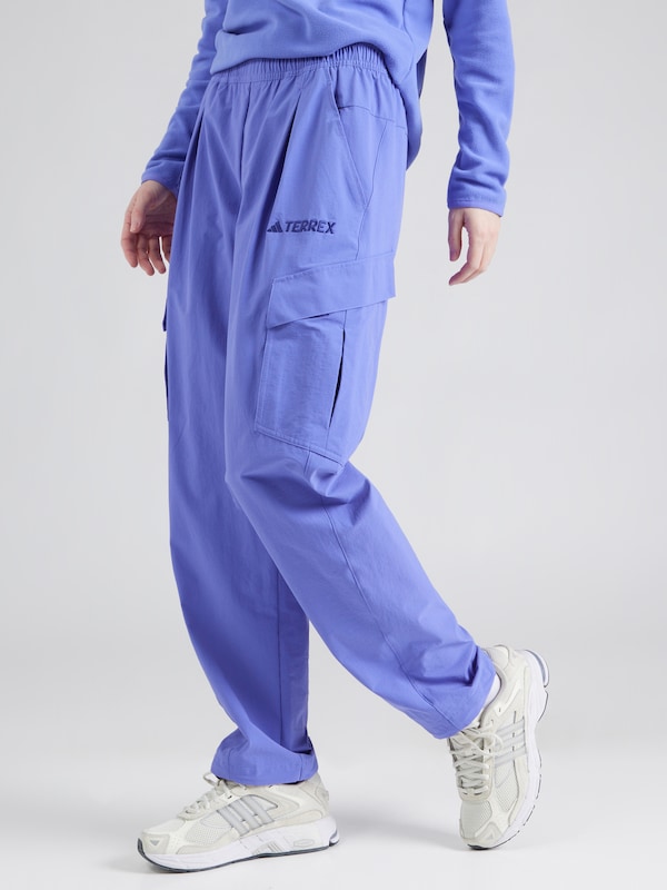 ADIDAS TERREX ADIDAS TERREX Regular Outdoorhose In Dunkellila