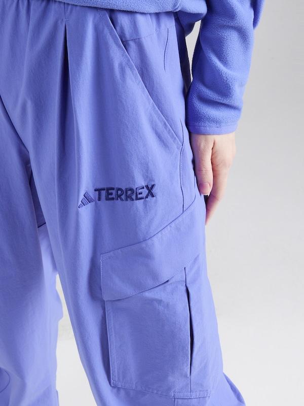 ADIDAS TERREX ADIDAS TERREX Regular Outdoorhose In Dunkellila