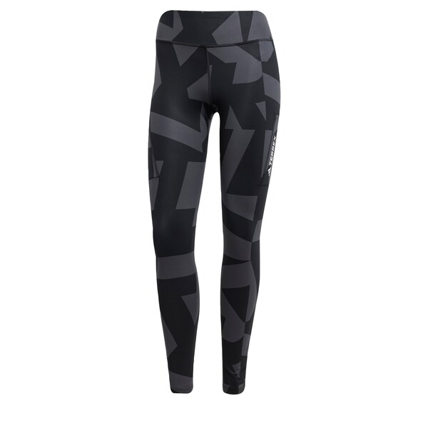 ADIDAS TERREX ADIDAS TERREX Skinny Funktionshose in Anthrazit Dunkelgrau