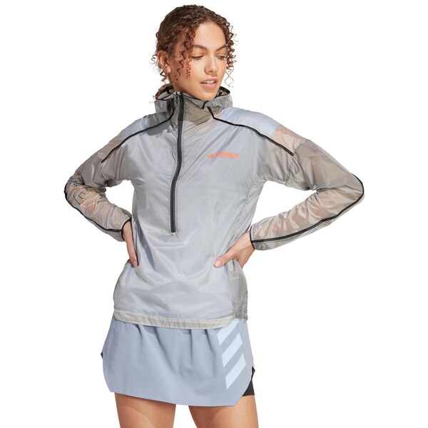 ADIDAS TERREX ADIDAS TERREX Sportjacke 'AGRAVIC' In Hellblau Hellgrau