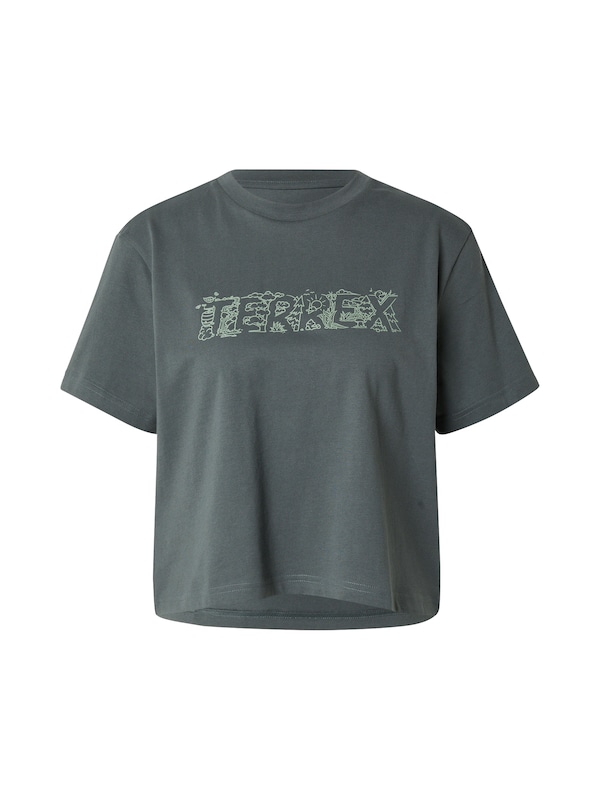 ADIDAS TERREX ADIDAS TERREX Sportshirt in Hellgrün Dunkelgrün