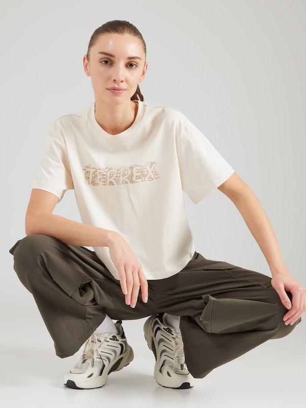 ADIDAS TERREX ADIDAS TERREX Sportshirt 'WILD' In Wollweiß
