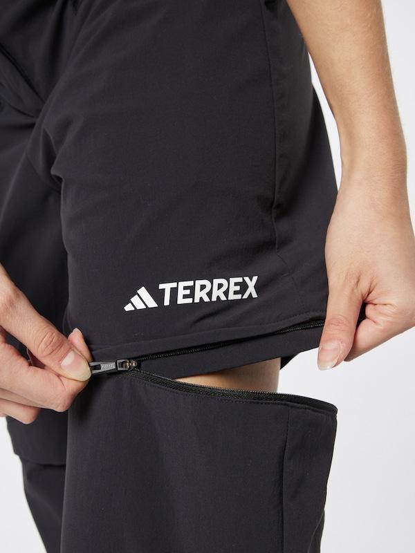 ADIDAS TERREX ADIDAS TERREX Tapered Sporthose 'Utilitas Zip-Off' In Schwarz