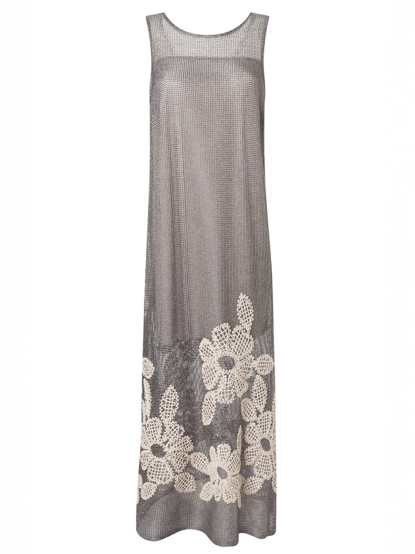 Ana Alcazar Ana Alcazar Kleid 'Zalmy' in Silbergrau