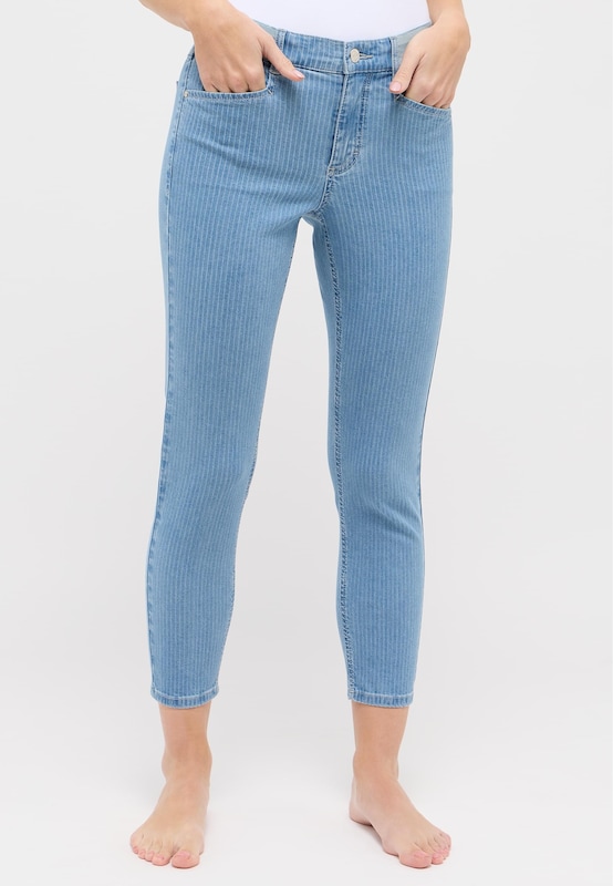 Angels Angels Skinny Jeans 'Ornella' In Blue Denim Hellblau