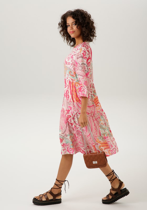 Aniston CASUAL Aniston CASUAL Blusenkleid In Pink