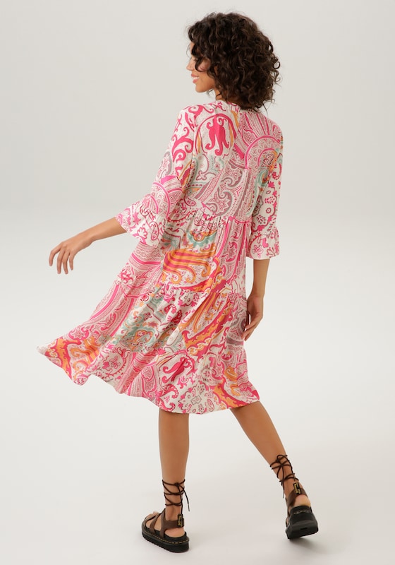 Aniston CASUAL Aniston CASUAL Blusenkleid In Pink