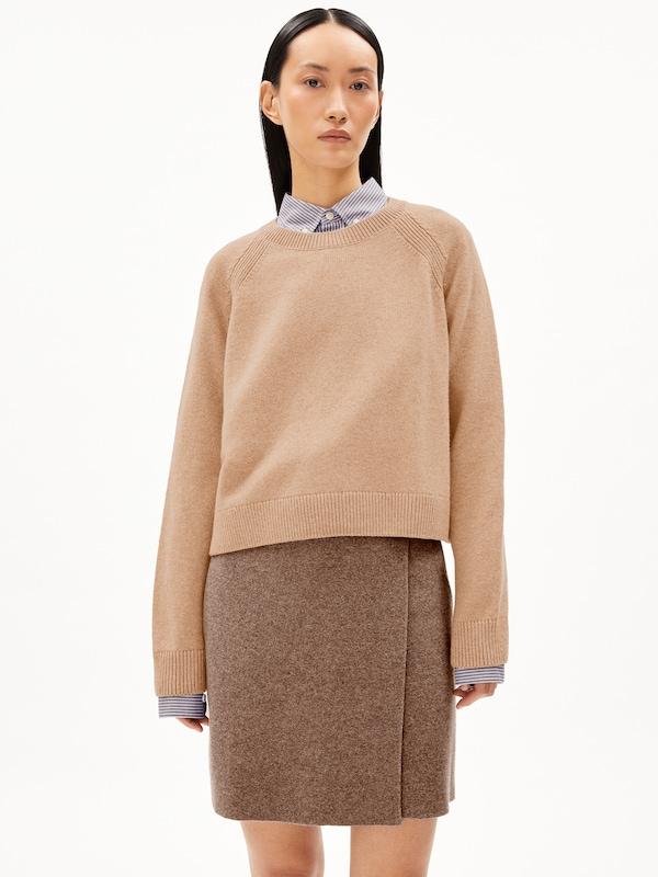 ARMEDANGELS ARMEDANGELS Pullover 'Diliriaa' In Mokka