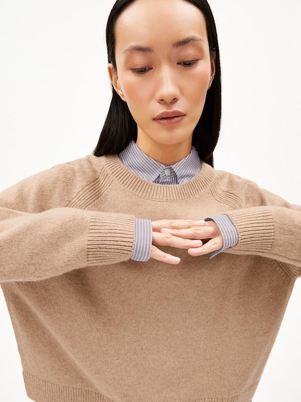 ARMEDANGELS ARMEDANGELS Pullover 'Diliriaa' In Mokka