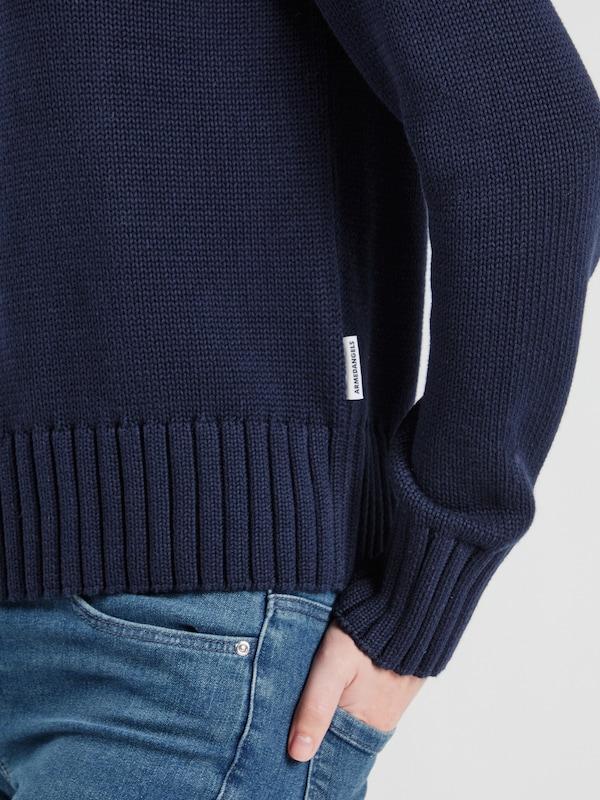 ARMEDANGELS ARMEDANGELS Pullover 'Amaliaas Eren' (GOTS) In Nachtblau