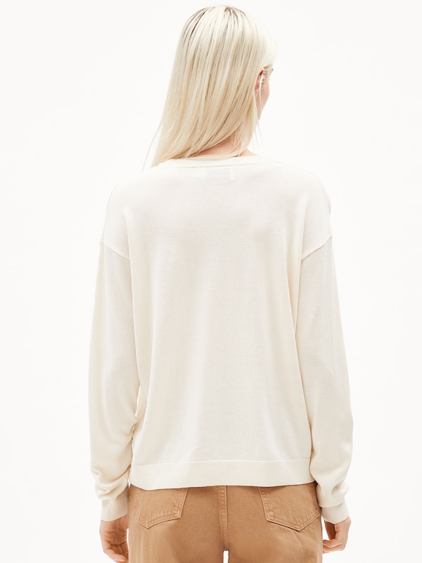 ARMEDANGELS ARMEDANGELS Pullover 'LARUNAA' (OCS) In Hellbeige