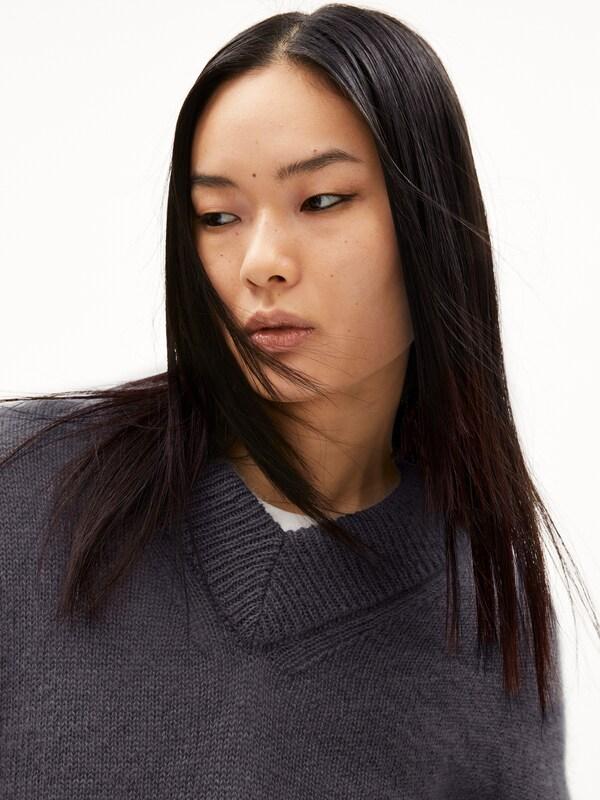 ARMEDANGELS ARMEDANGELS Strickpullover ' MOHAIR ' In Schwarz