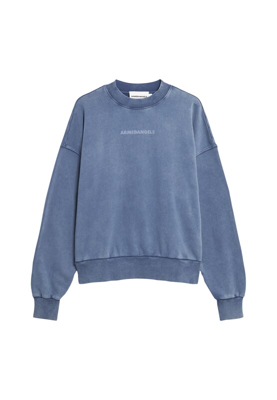 ARMEDANGELS ARMEDANGELS Sweatshirt ALIZAA GMT DYE (GOTS) in Blau