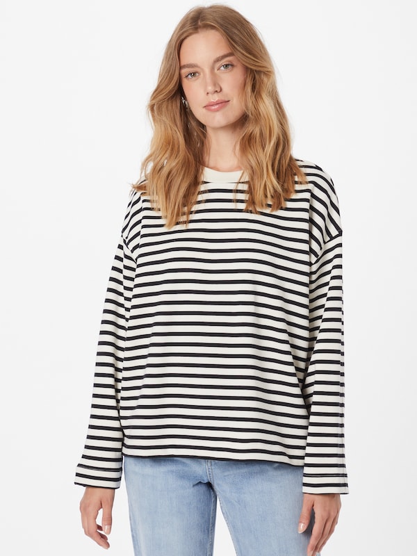 ARMEDANGELS ARMEDANGELS Sweatshirt MAARLEN STRIPE In Schwarz