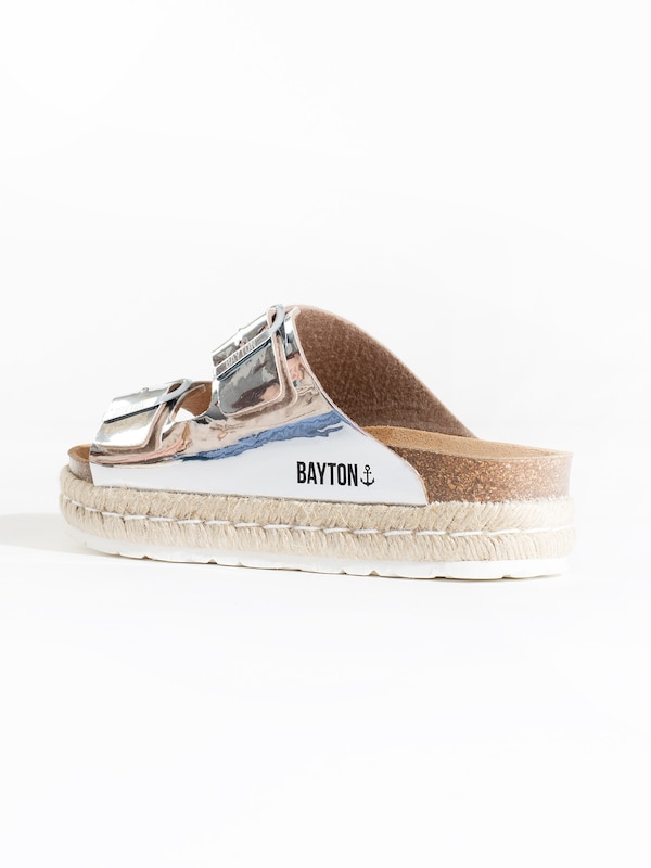 Bayton Bayton Pantolette 'Alcee' In Silber