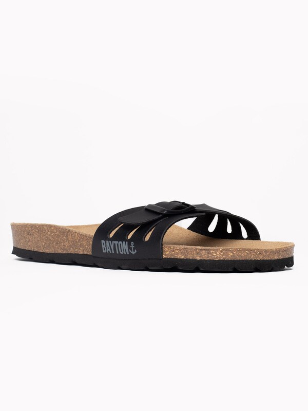 Bayton Bayton Pantolette 'Athena' In Schwarz