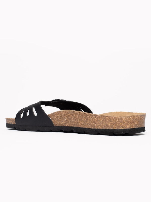 Bayton Bayton Pantolette 'Athena' In Schwarz