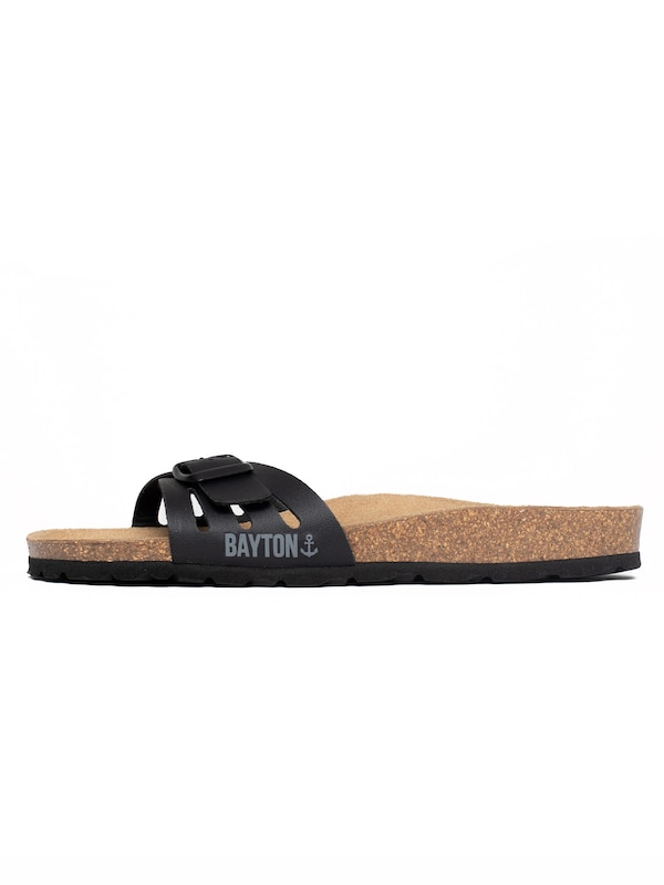 Bayton Bayton Pantolette 'Athena' in Schwarz