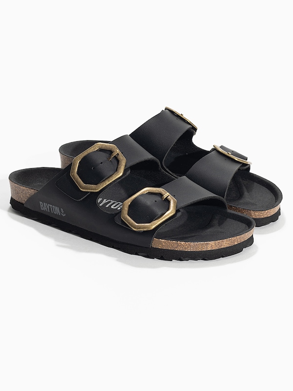 Bayton Bayton Pantolette 'Atlas' In Schwarz