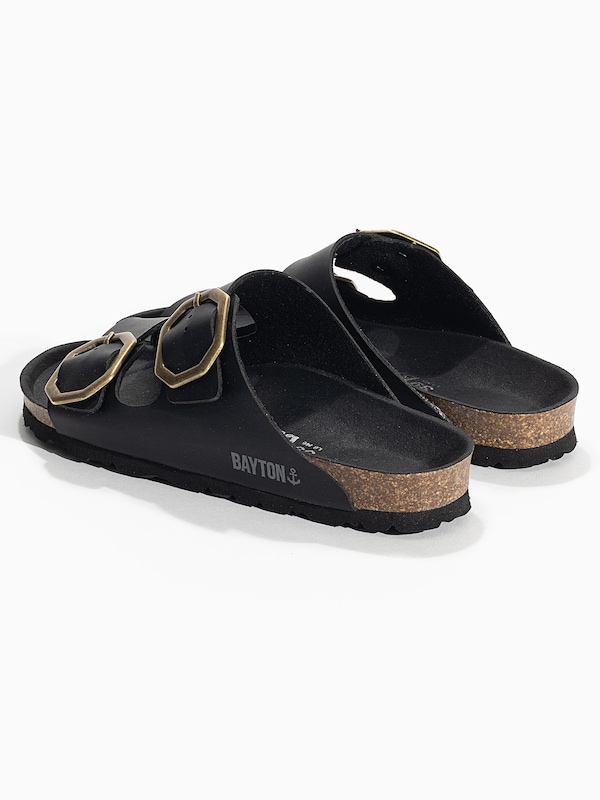 Bayton Bayton Pantolette 'Atlas' In Schwarz
