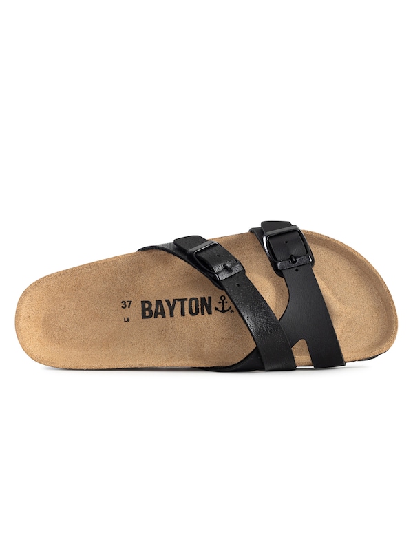 Bayton Bayton Pantolette 'Cleo' In Schwarz