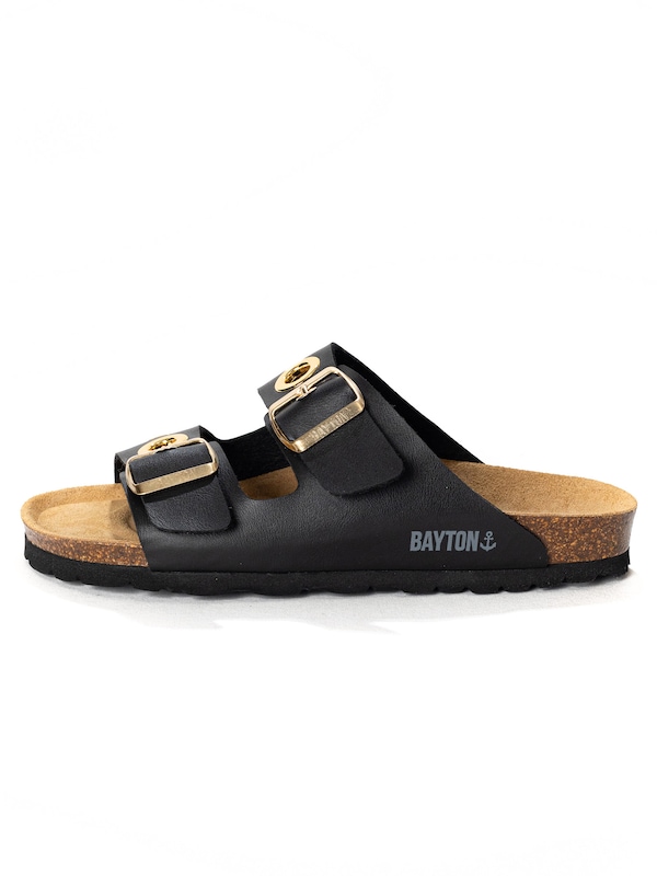Bayton Bayton Pantolette 'Janny' In Schwarz