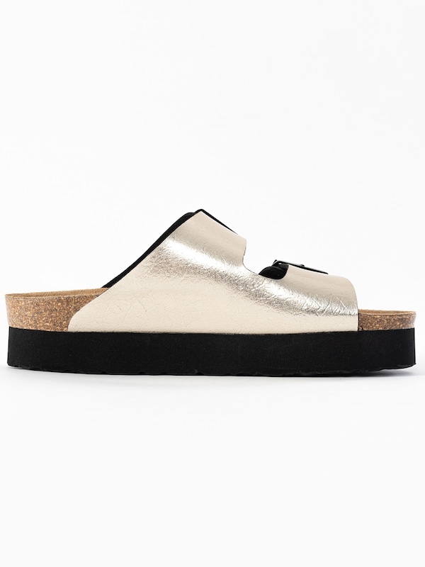Bayton Bayton Pantolette 'Japet' In Hellbraun