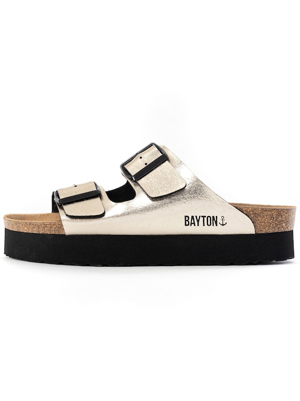 Bayton Bayton Pantolette 'Japet' In Hellbraun