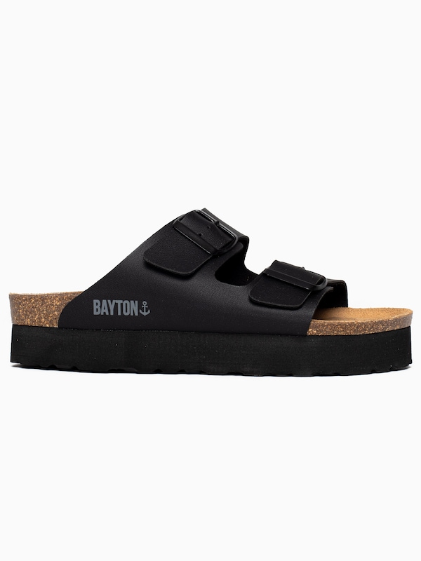 Bayton Bayton Pantolette 'Japet' In Schwarz