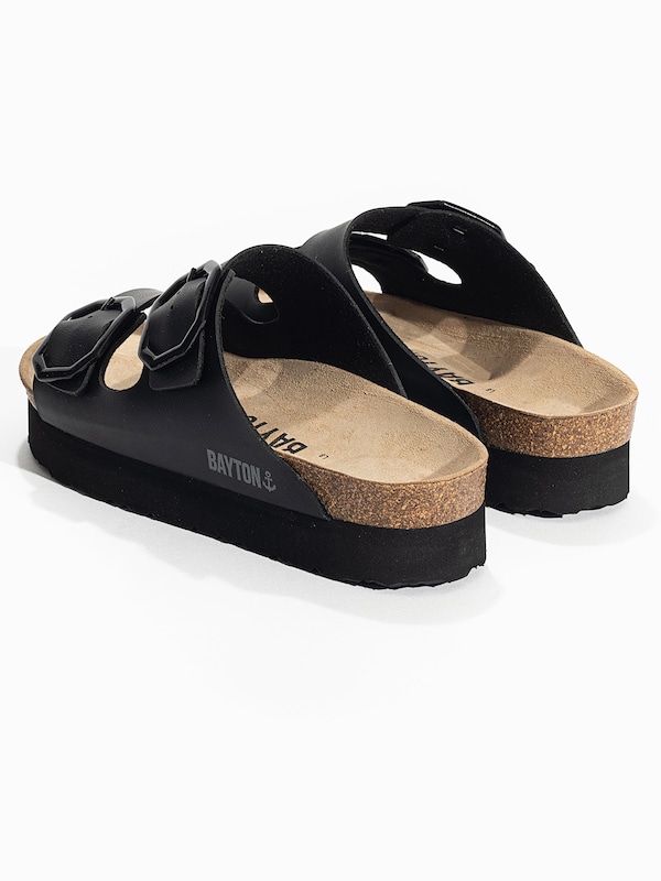 Bayton Bayton Pantolette 'Japet' In Schwarz