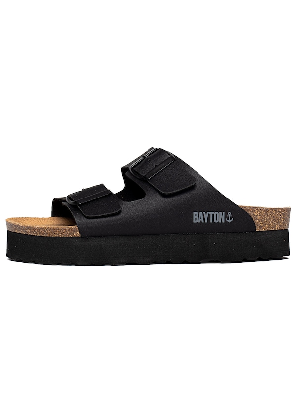 Bayton Bayton Pantolette 'Japet' In Schwarz