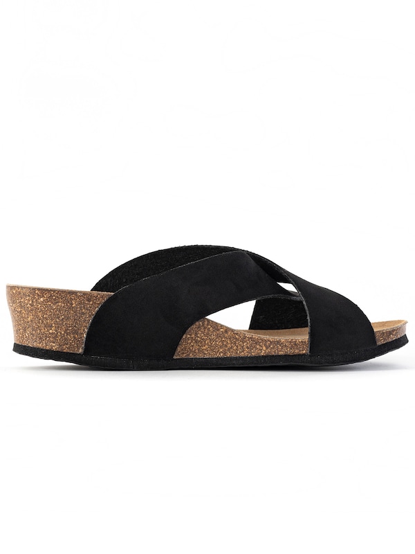 Bayton Bayton Pantolette 'Marta' In Schwarz