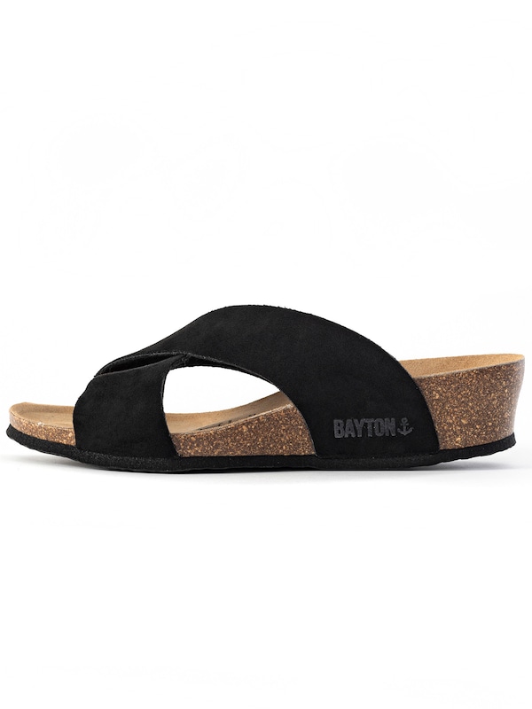 Bayton Bayton Pantolette 'Marta' In Schwarz