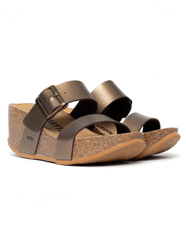 Bayton Bayton Pantolette 'Newcastle' In Bronze