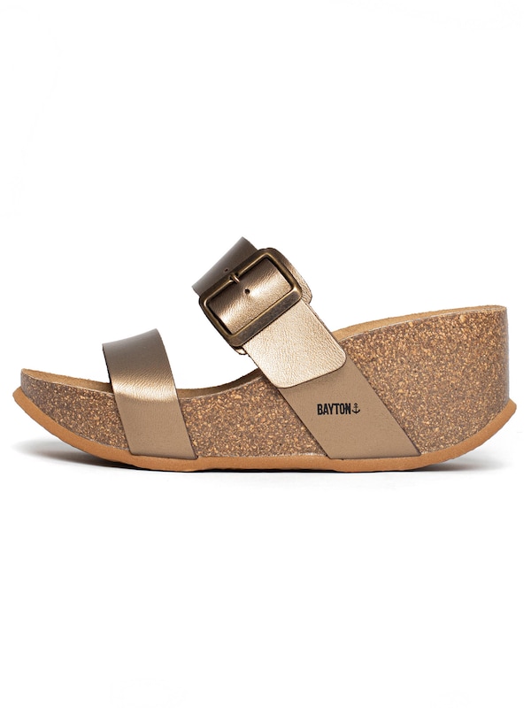Bayton Bayton Pantolette 'Newcastle' in Bronze