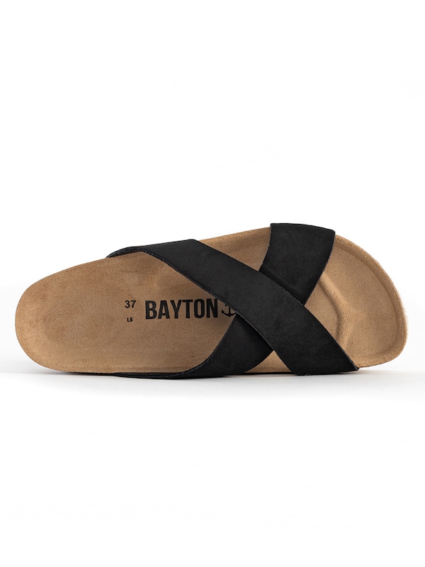 Bayton Bayton Pantolette 'Penelope' In Schwarz