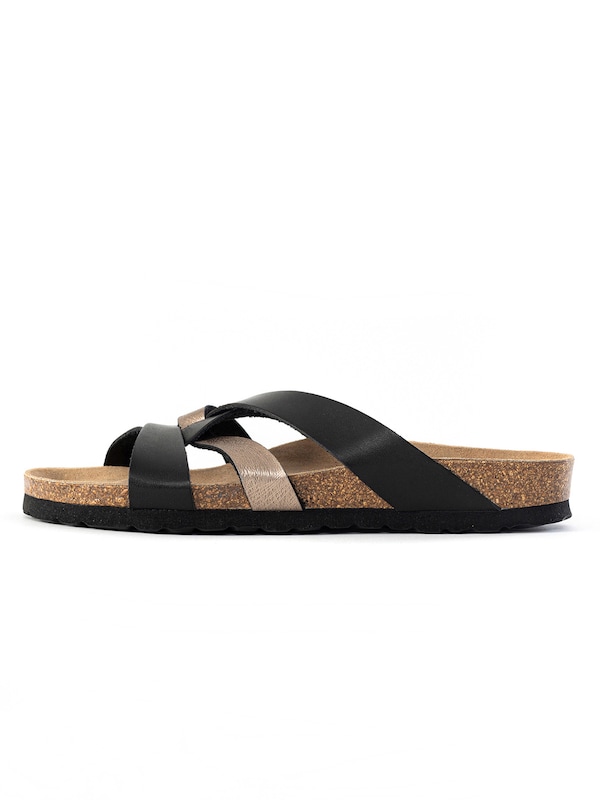 Bayton Bayton Pantolette 'Santander' In Schwarz