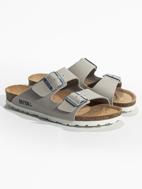 Bayton Bayton Pantolette 'Tracy' In Grau