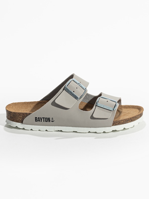 Bayton Bayton Pantolette 'Tracy' In Grau