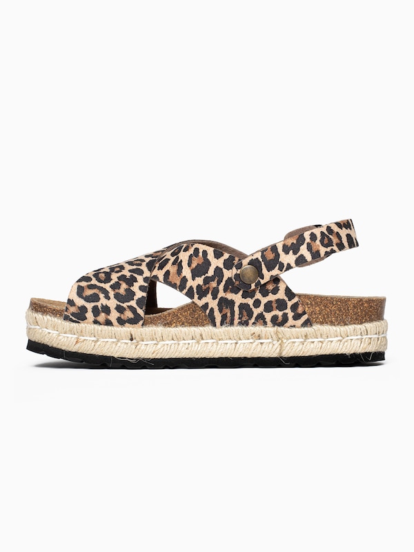 Bayton Bayton Sandale 'Leida' In Beige