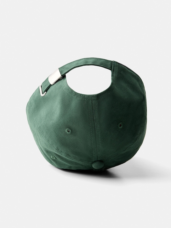 Bershka Bershka Cap 'MOOD OF THE DAY' In Schilf