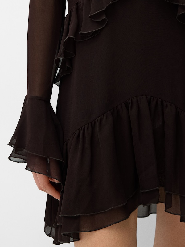 Bershka Bershka Kleid In Schoko