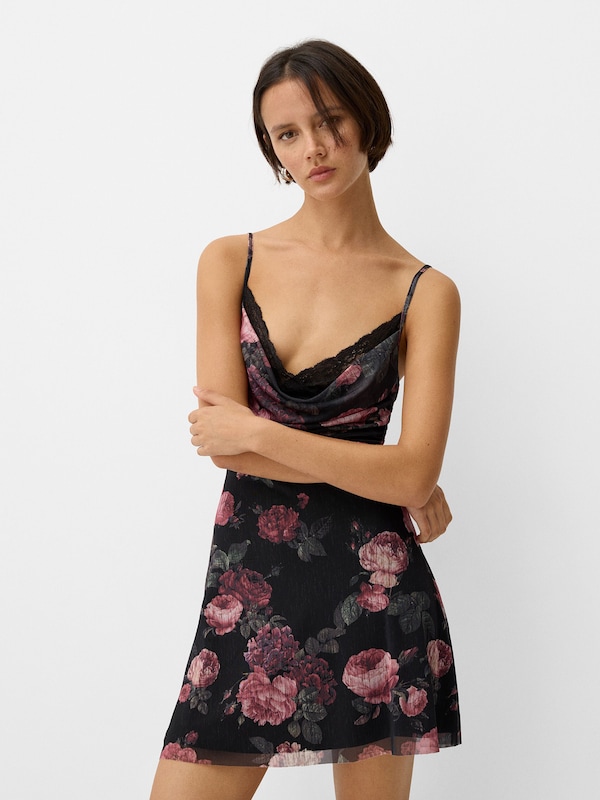 Bershka Bershka Kleid In Schwarz